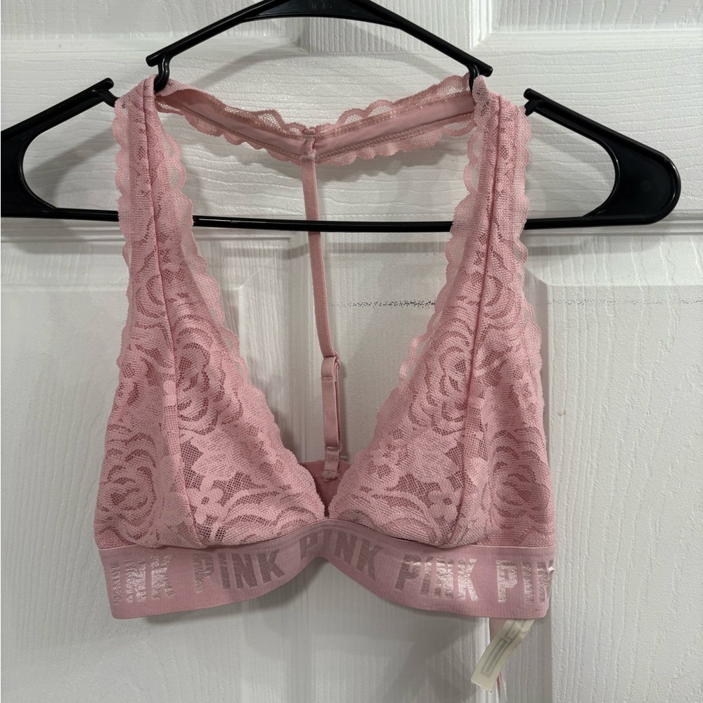 PINK unpadded bralette